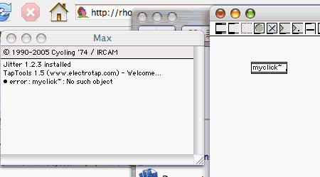 myclick object